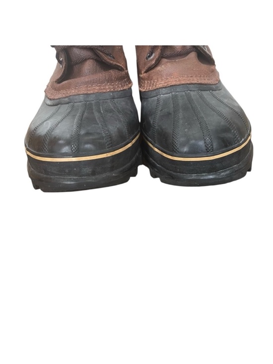 Sorel Men’s Vintage Maverick Leather and Rubber Winter Waterproof Snow Boots 11
